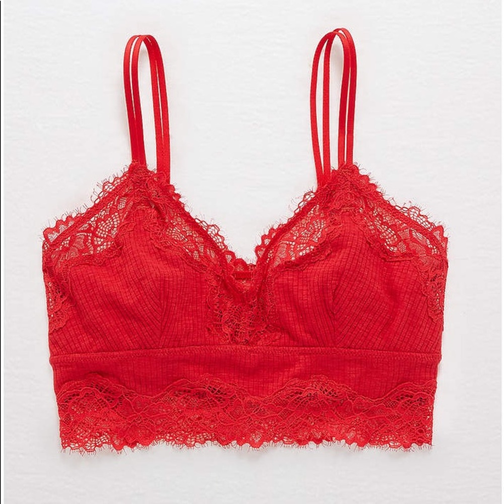 💜 Aerie Lace Bralette - Picture 4 of 10